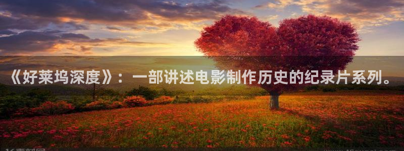 桔子的日常生活视频：《好莱坞深度》：一部讲述电影制作历史的纪录片系列。